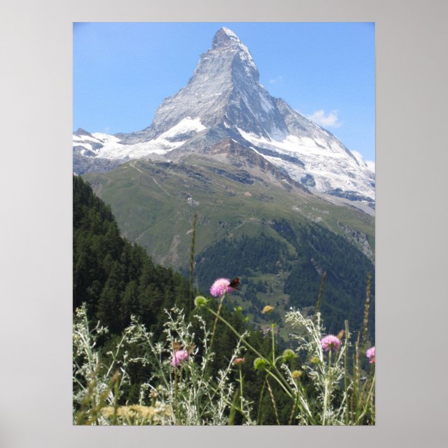 Matterhorn Mountain Foto Poster (Vorne)