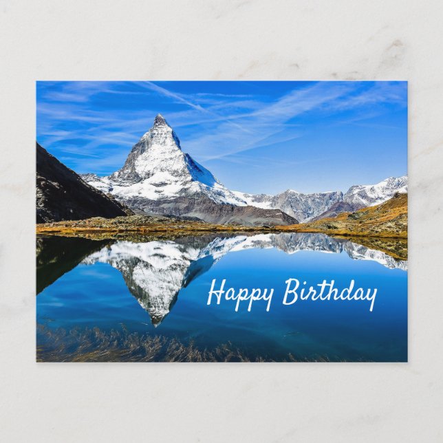 Matterhorn Postkarte (Vorderseite)