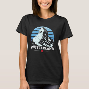 Matterhorn Schweiz Bergsee-Zauber im Val Piora T-Shirt