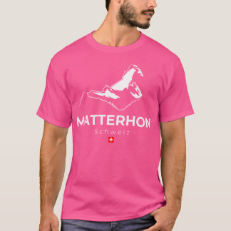 Matterhorn Schweiz Bergsee-Zauber im Val Piora T-Shirt