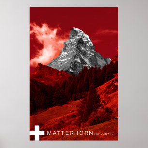 Matterhorn Schweiz Poster