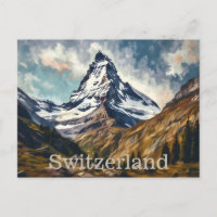 Matterhorn Schweiz Postkarte