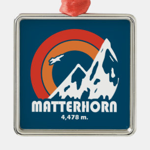 Matterhorn Schweiz Sun Eagle Ornament Aus Metall