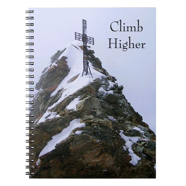 Matterhorn Summit Cross Notebook Notizblock (Vorderseite)