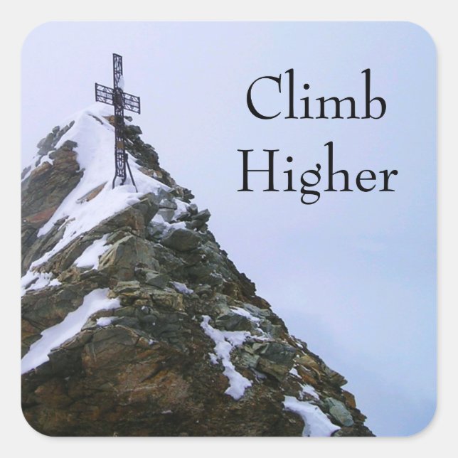 Matterhorn Summit Cross Stickers (Vorderseite)