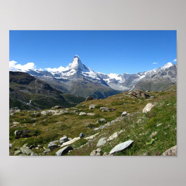 Matterhorn Swiss Alps Value Poster Paper (Matte) (Vorne)