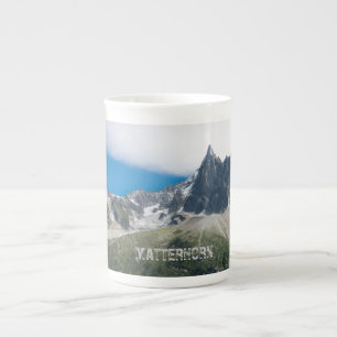 Matterhorn-Tasse Prozellantasse