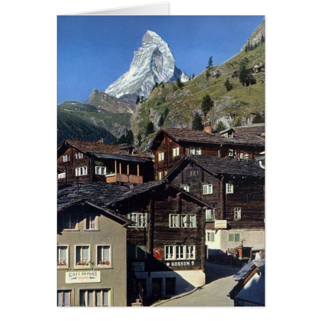 MATTERHORN, ZERMATT DIE SCHWEIZ (Vorne)