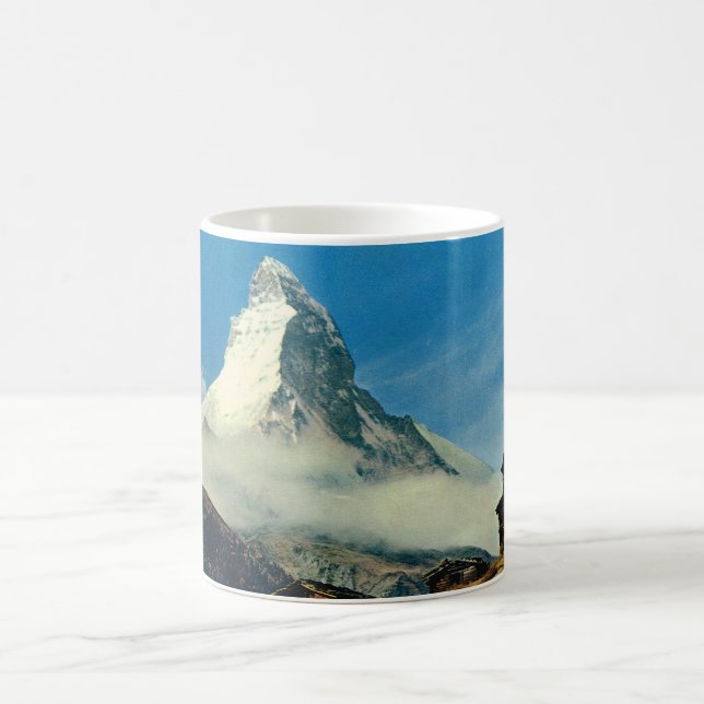 Matterhorn, Zermatt, die Schweiz Tasse (Mittel)