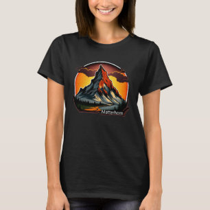 Matterhorn Zermatt Schweiz Alpen T-Shirt
