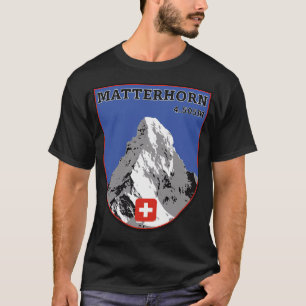Matterhorn Zermatt Schweiz T-Shirt