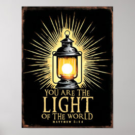 Matthäus 5:14 poster