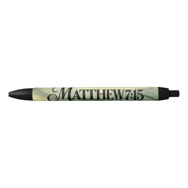 Matthäus 7:15 kugelschreiber (Vorderseite)