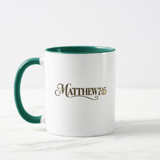 Matthäus 7:15 tasse