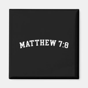 Matthäus 7_8 magnet