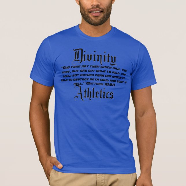 Matthew-10:28 T-Shirt (Vorderseite)