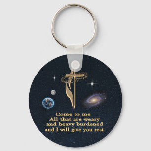 Matthew 11:28 schlüsselanhänger