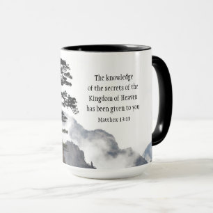 Matthew 13:11 Geheimnisse des Königreichs des Himm Tasse
