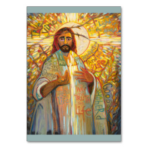 Matthew 16 Bible Verse Prayer Card Tischnummer