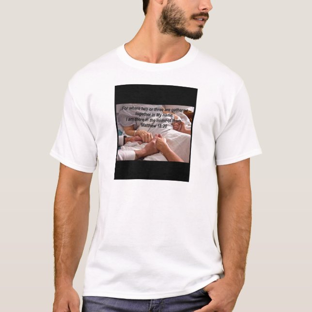 Matthew-18:20 T-Shirt (Vorderseite)
