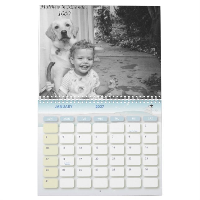 Matthew 1 Kalender 2008 (Jan 2027)