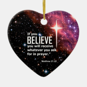 Matthew-21:22 Keramikornament