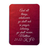 Matthew 21:22 KJV Bibelverse