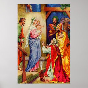 Matthew 2:1-12 Weisen Reisen nach Jesus Poster
