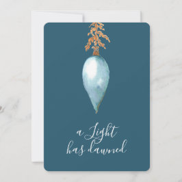 Matthew 4:16 | Custom Blue Watercolor Weihnachten