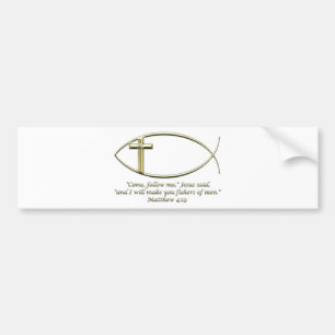 Matthew-4:19 Autoaufkleber