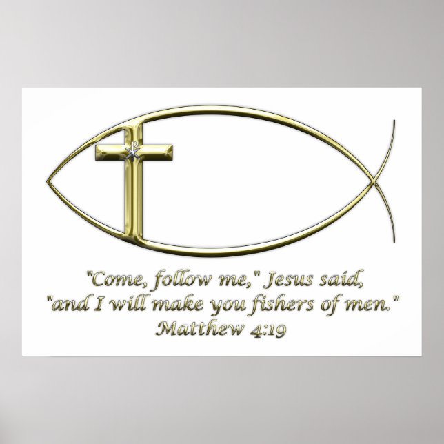 Matthew 4:19 poster (Vorne)