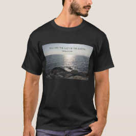 Matthew 5:13 Du bist das Salz der Erde Schwarz T-Shirt