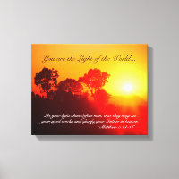 Matthew 5 14-16 Du bist das Licht der Welt
