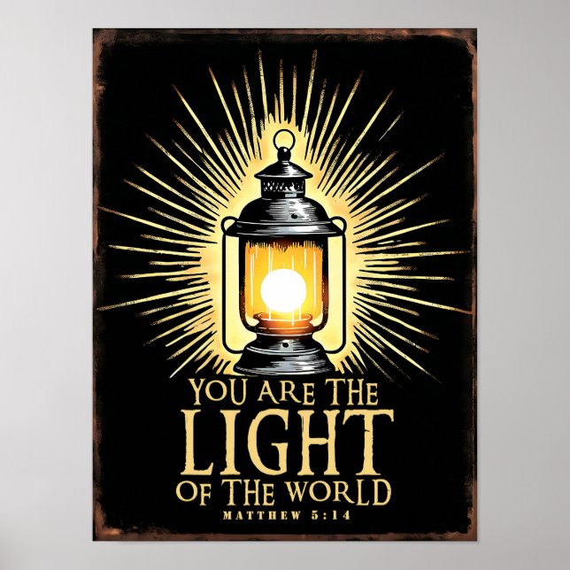 Matthew 5:14 poster (Vorne)