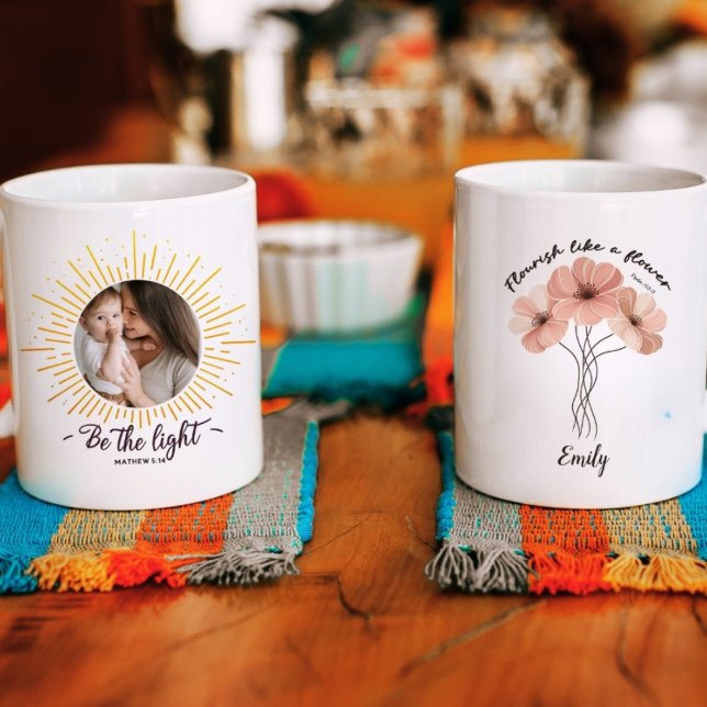 Matthew 5:14 | Psalm 103:15 Foto Kaffeetasse (Von Creator hochgeladen)