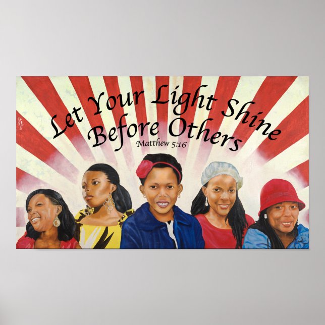 Matthew 5:16 poster (Vorne)