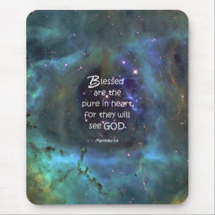 Matthew-5:8 Mousepad