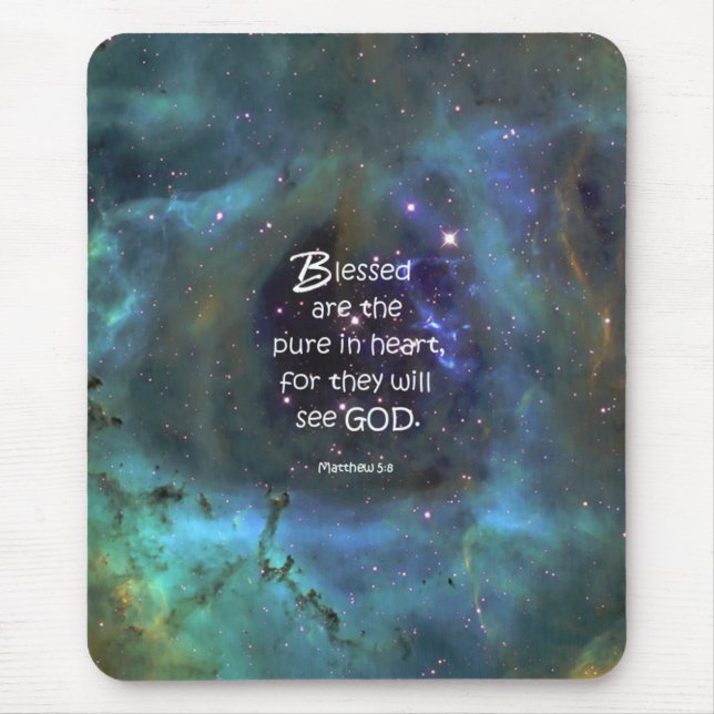 Matthew-5:8 Mousepad (Vorne)