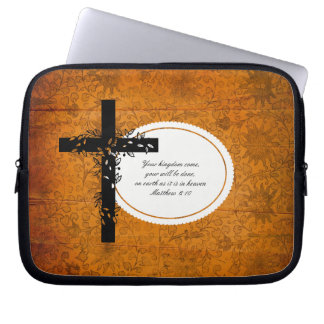 Matthew 6:10 Notebook- oder Netbook Carrier Sleeve