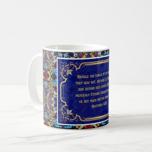 Matthew 6:26 - kaffeetasse (Vorderseite Links)