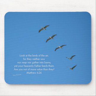 Matthew-6:26 Mousepad