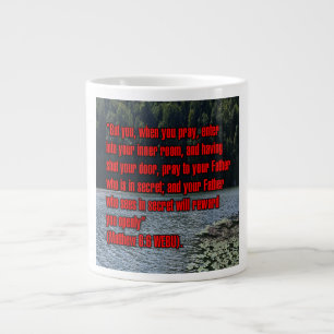 Matthew 6:6 WEBU Tasse