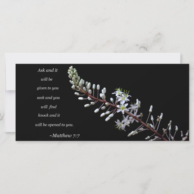 Matthew 7:7 (Vorderseite)