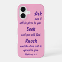 Matthew 7:7 Gefragt für es Bibel Verse Rosa und Li
