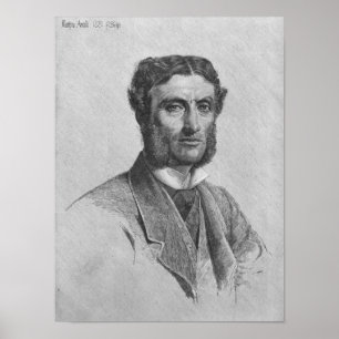 Matthew Arnold, 1881 Poster