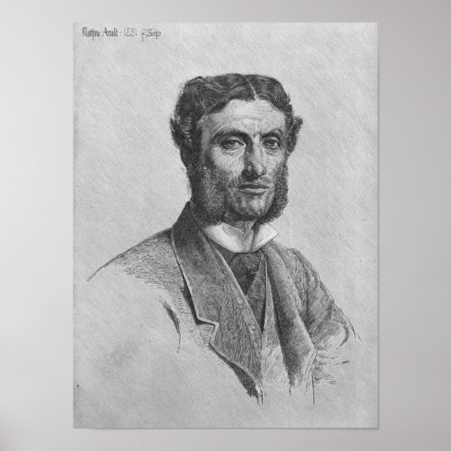 Matthew Arnold, 1881 Poster (Vorne)