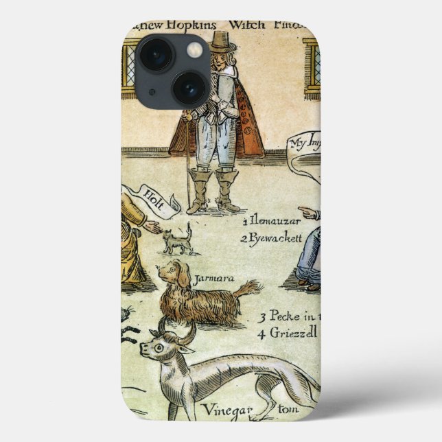 Matthew Hopkins (D 1647) Case-Mate iPhone Hülle (Rückseite)