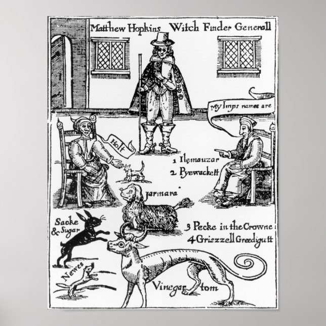 Matthew Hopkins, der Hexenfinder Poster (Vorne)