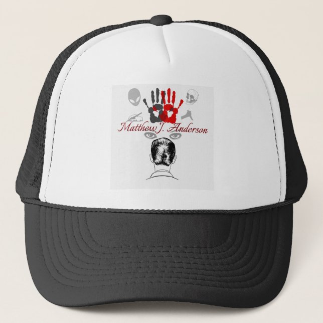 Matthew J. Anderson - Autor Logo Trucker Hat Truckerkappe (Vorderseite)