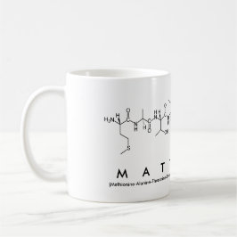 Matthew-Peptidnamen-Tasse Tasse